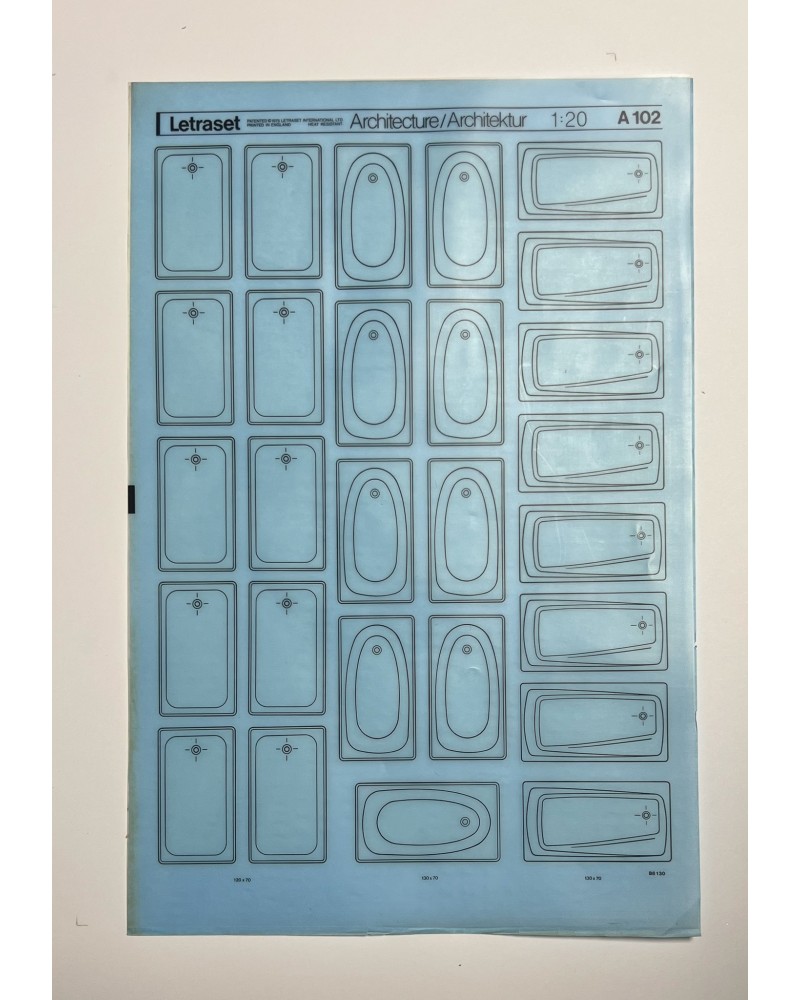 letraset-ARCHITECTURE 1:20-A102