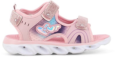 Leaf Surte  Blinkende Sandaler, Rosa