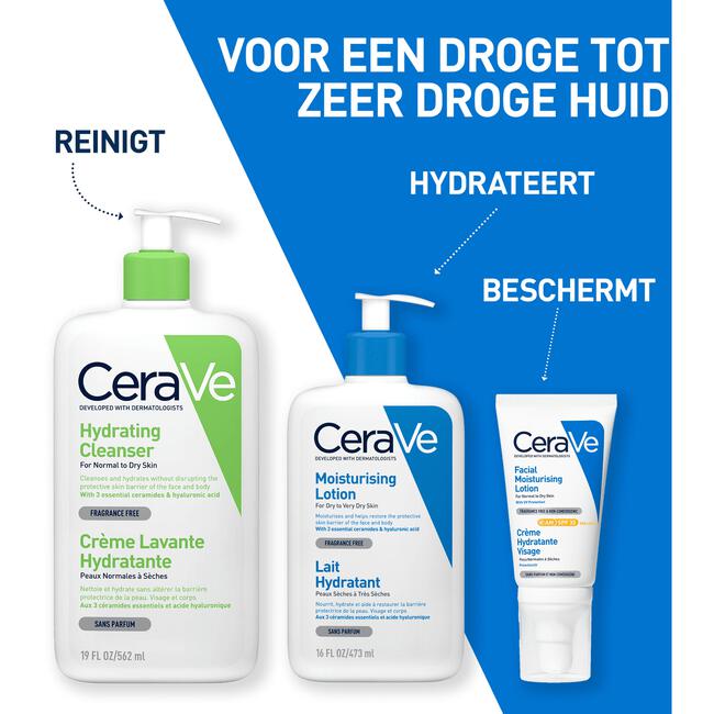CeraVe Hydraterende Melk 473 ML
