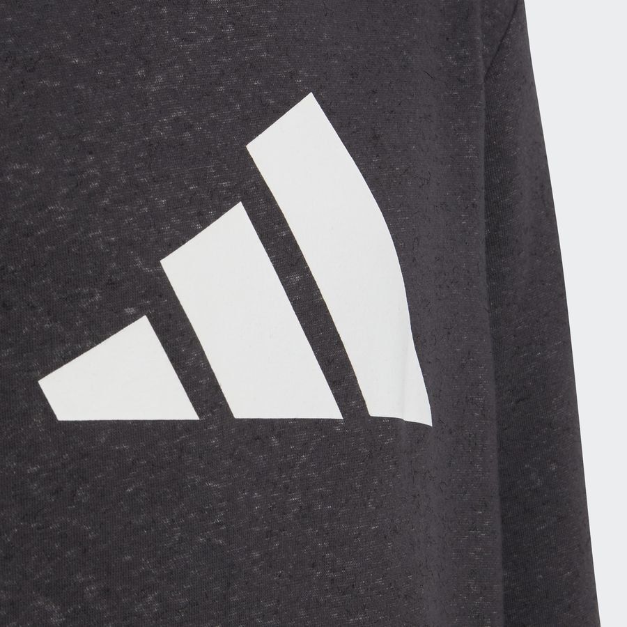 adidas Sweat à Capuche Future Icons 3-Stripes - Noir/Blanc Enfant