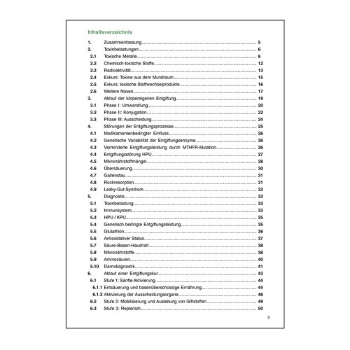 Sunday Natural Products  DetoxMobilisierung und Ausleitung von Toxinen durch Nähr- & Vitalstoffe