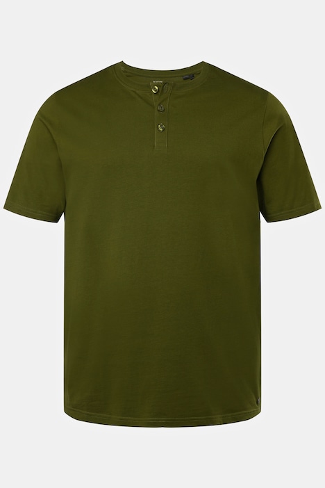 Henley, Basic, Knopfleiste, Halbarm