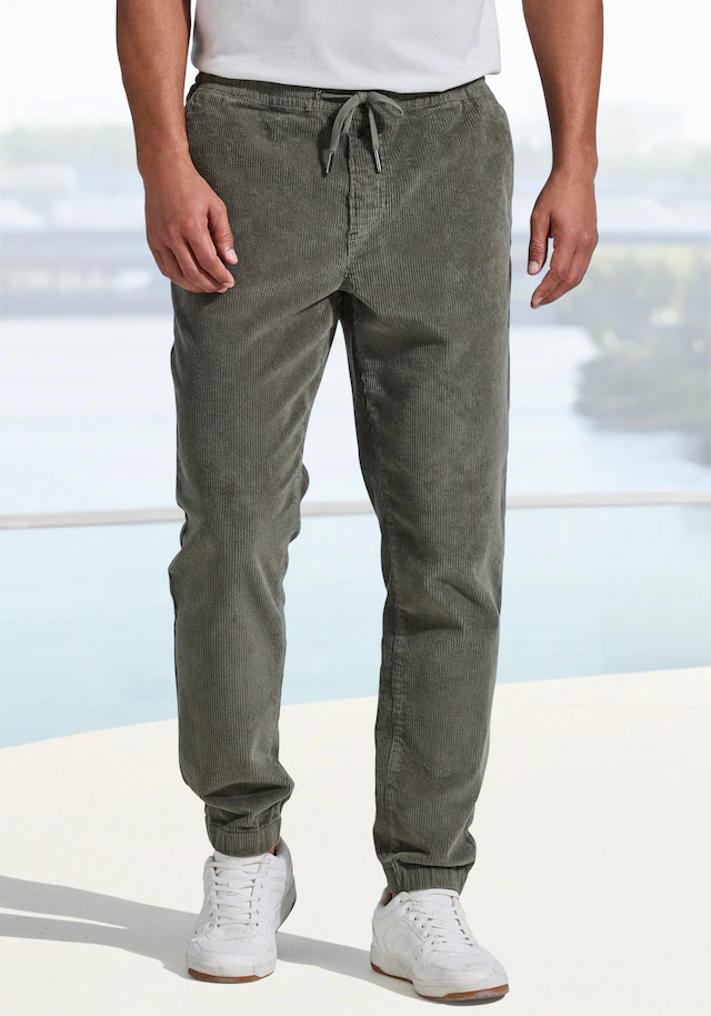 John Devin Jogger Pants »bis Grösse 5XL - elastische Cordhose«  Jogg Pants aus Cord-Stretch