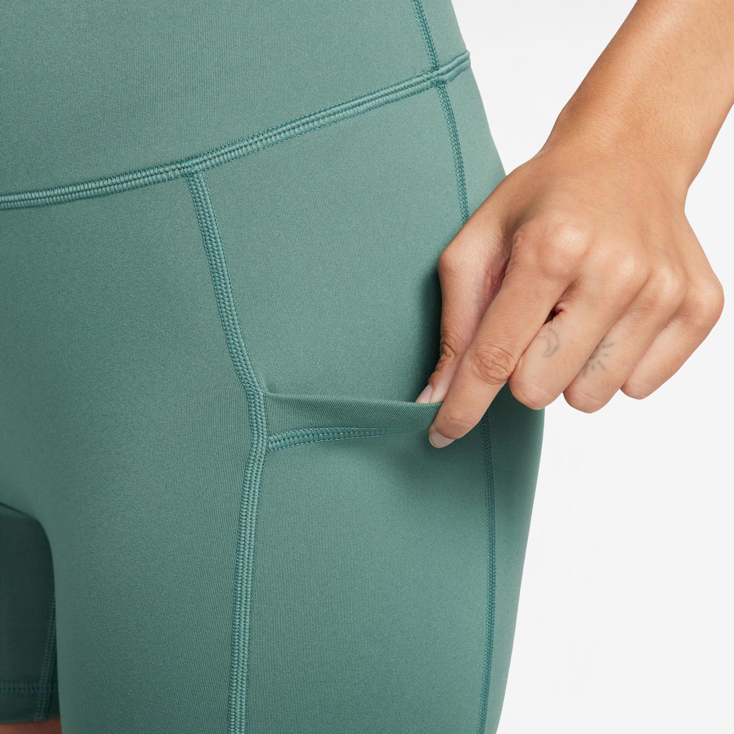 Nike Dri-Fit Advantage Short Avec Poche-balles Femmes - Vert Foncé