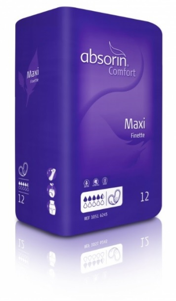 Absorin Comfort finette maxi 12stuks