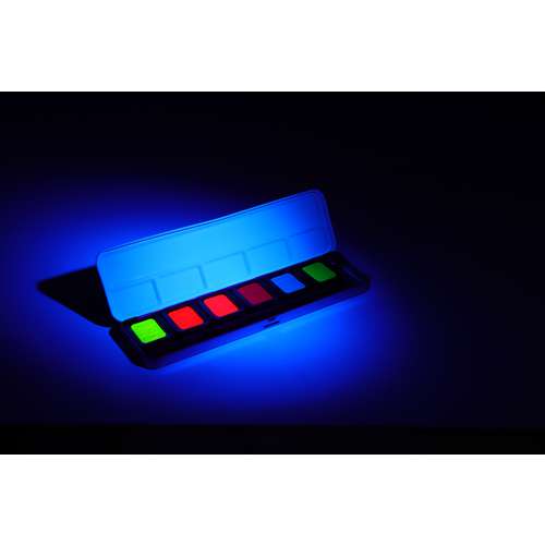FINETEC Premium Farbkasten NEON-Farben