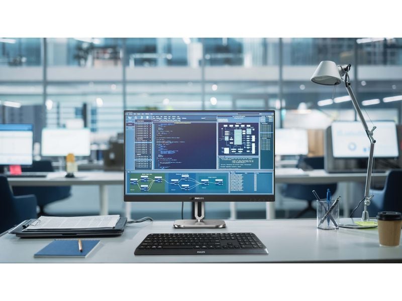 Philips Monitor 27B2N4500/00 27″ IPS-Business-Monitor mit QHD-Auflösung und 120-Hz-Refresh-Rate