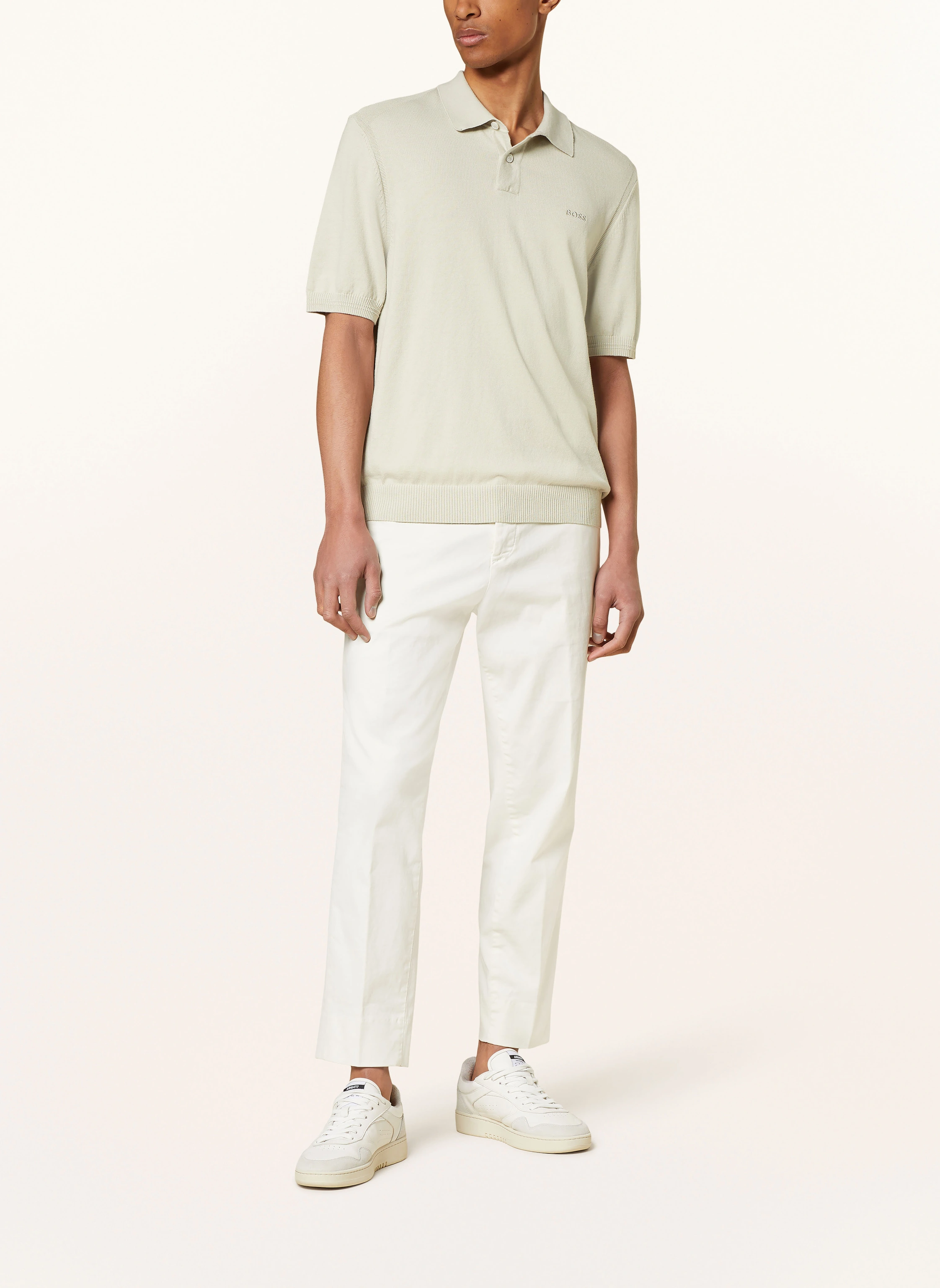 BOSS Strick-Poloshirt ASAC