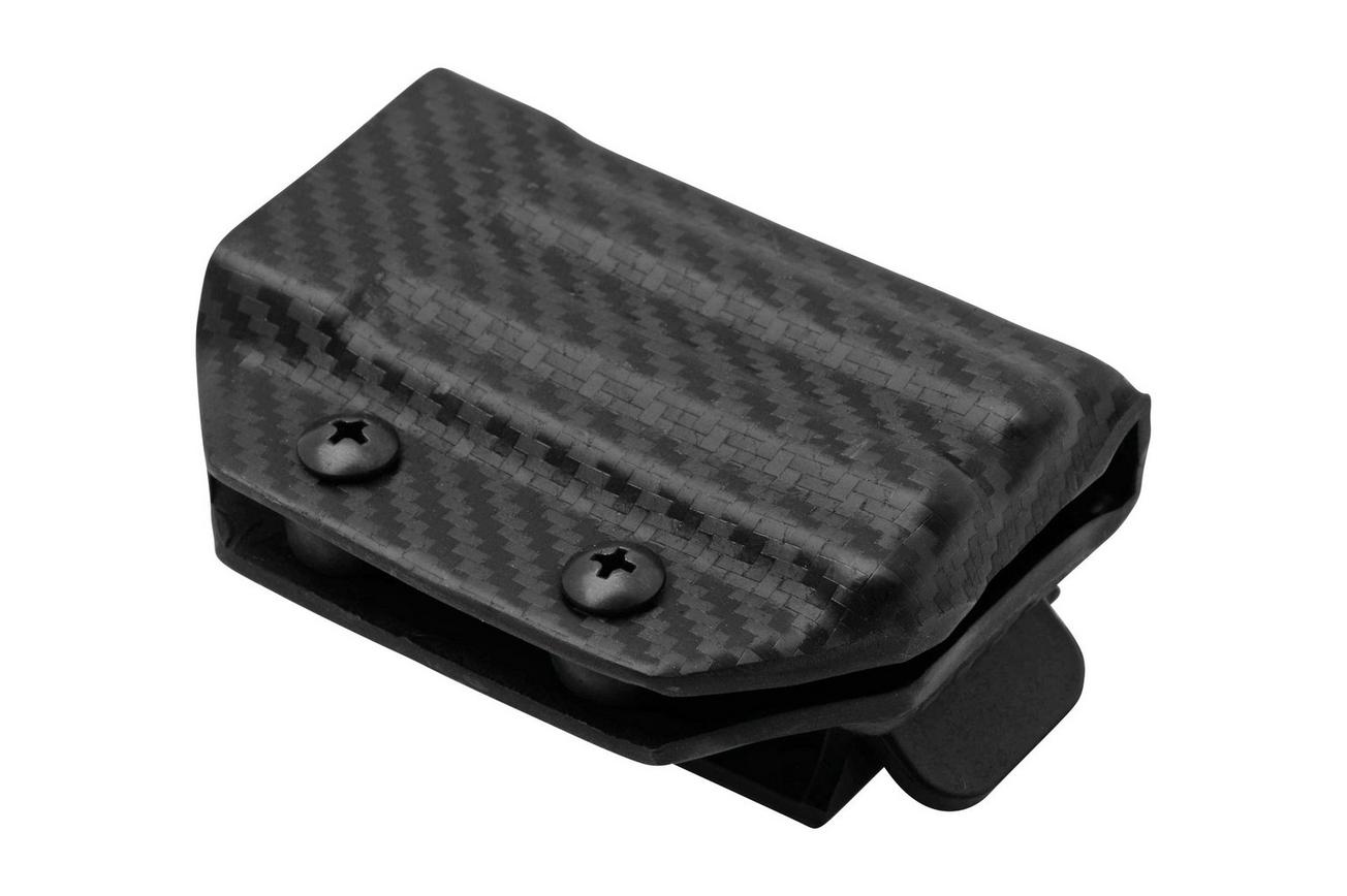 Clip And Carry Kydex Sheath Victorinox SwissTool, Carbon Fiber Black VSTOOL-CF-BLK riemholster