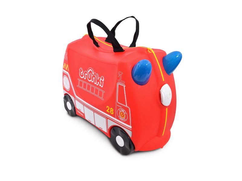 Trunki Reisetrolley Frank Fire Truck Rot Reisekoffer für Kinder