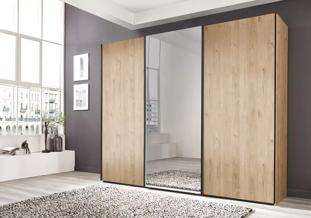 Schwebetürenschrank Savena 240 x 223 cm