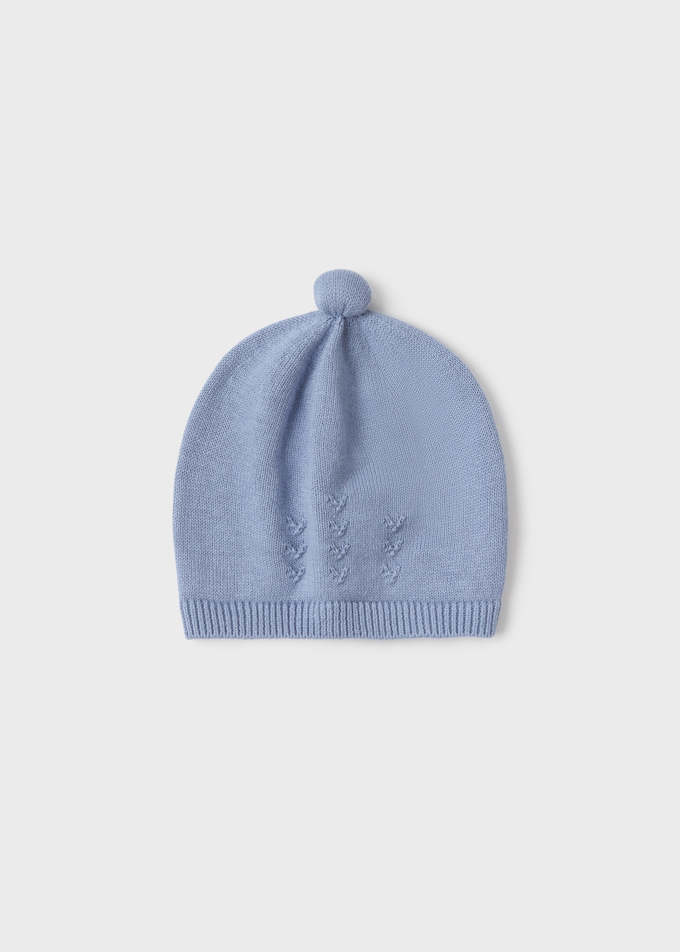 Gorro de malha Better Cotton para recém-nascidos, branco-creme