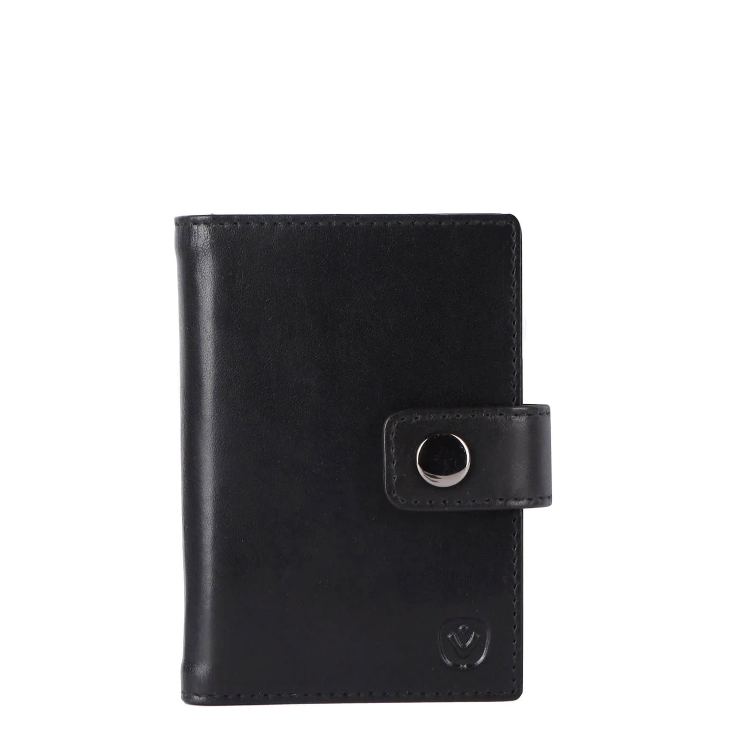 Valenta Card Wallet Leather MagSafe Luxe black