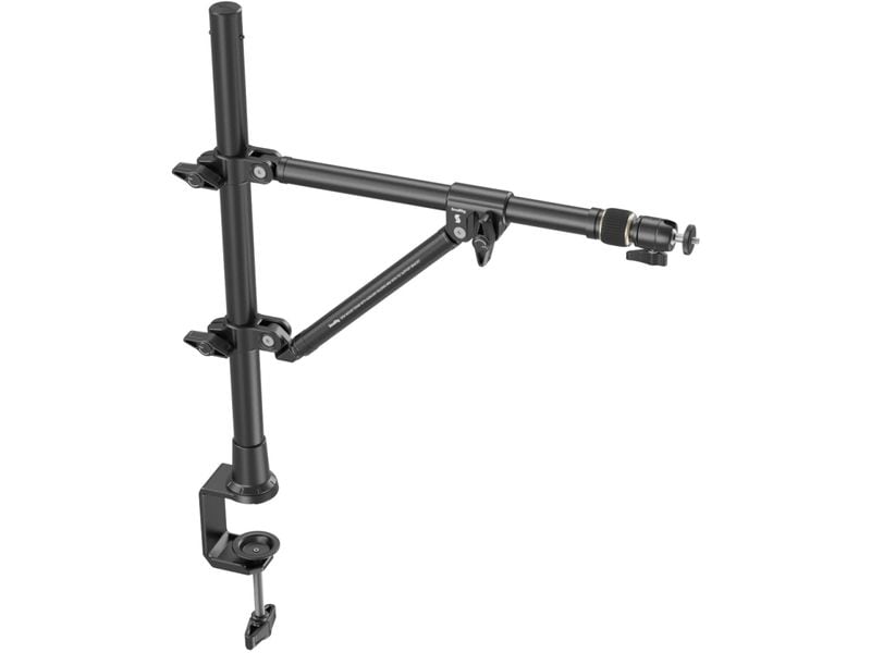 Smallrig Halterung für Desktop-Overhead-Fotografie/Live-Str Tischhalterung mit Kugelkopf und Telefonclip