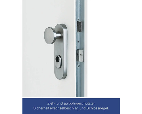 Hörmann veiligheidsdeur KSI 40 RC2 875x2000 mm Links