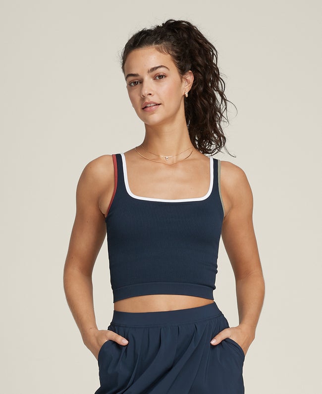Square Neck Seamless Brami-Top
