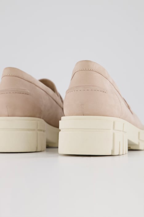 Caprice Leder-Loafer, Zierspange, Elastikeinsatz, Weite G