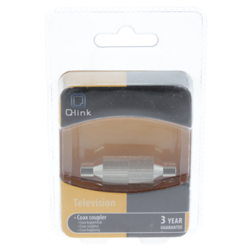 Q-Link coax kabelverbinder metaal
