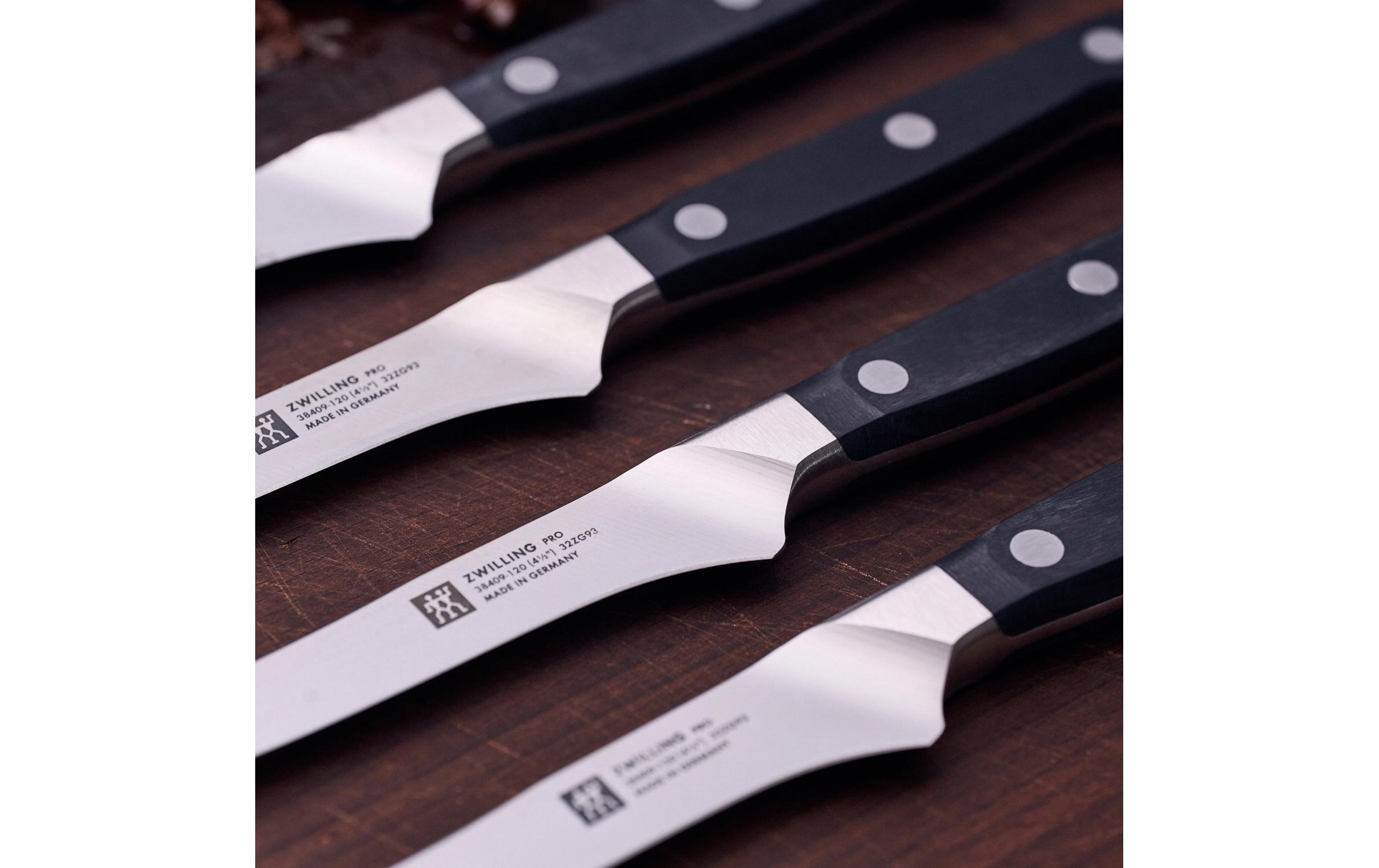 Steakmesser Pro 4er Set<br>Premium-Messer aus Edelstahl