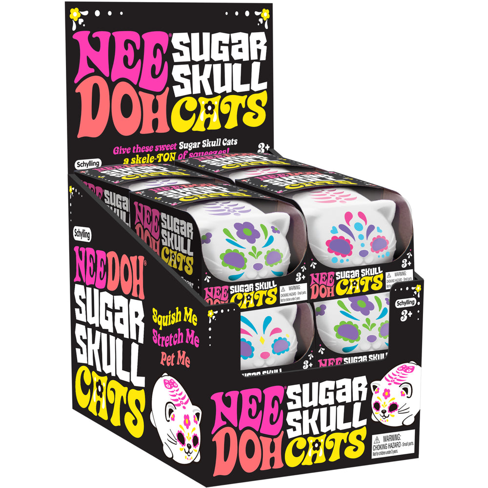 Køb NeeDoh Sugar Skull Cats 3 Asst. CDU