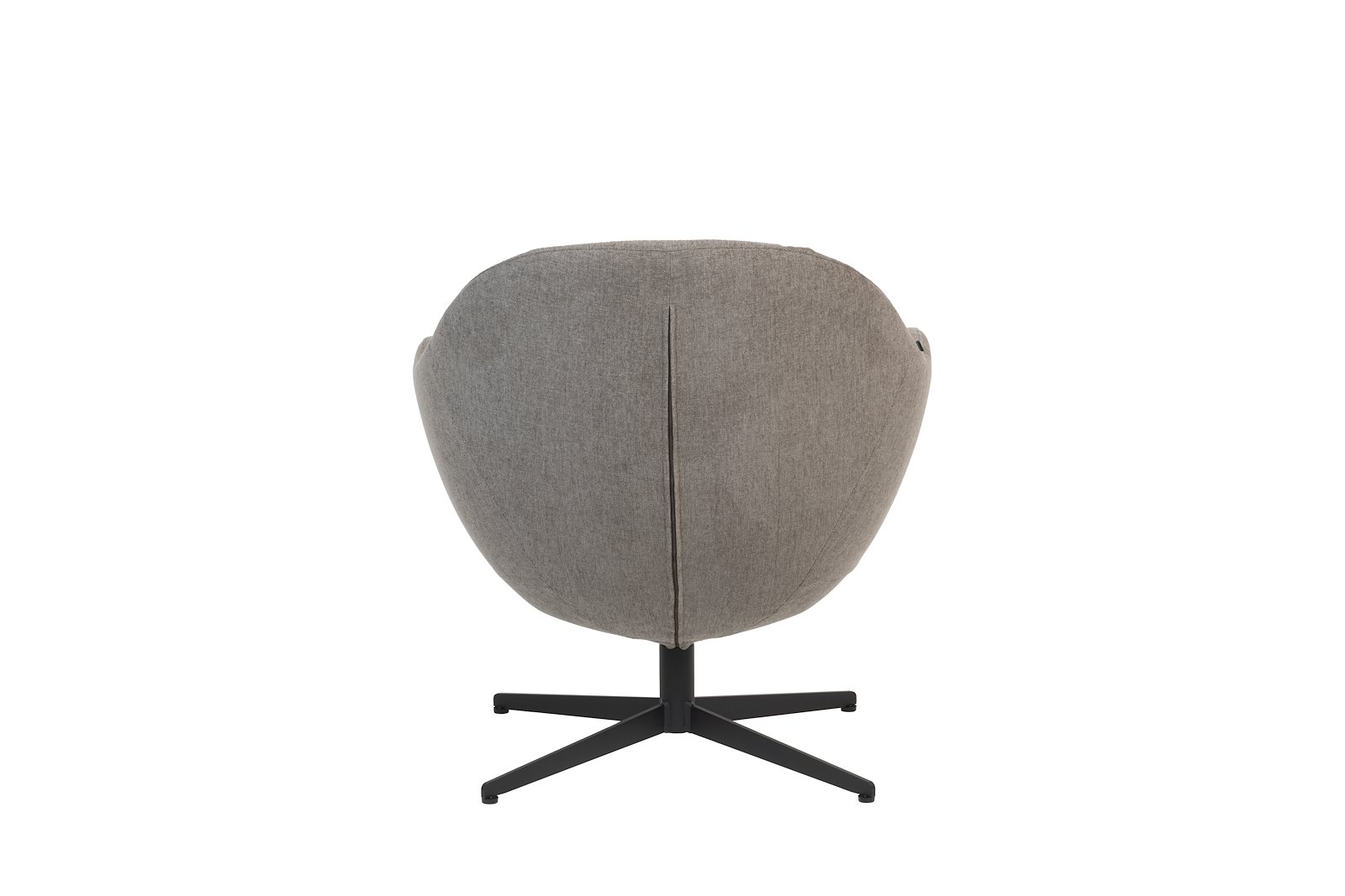 Orion hvilestol Tekstil Guard Taupe med sortlakkert S04 sokkel