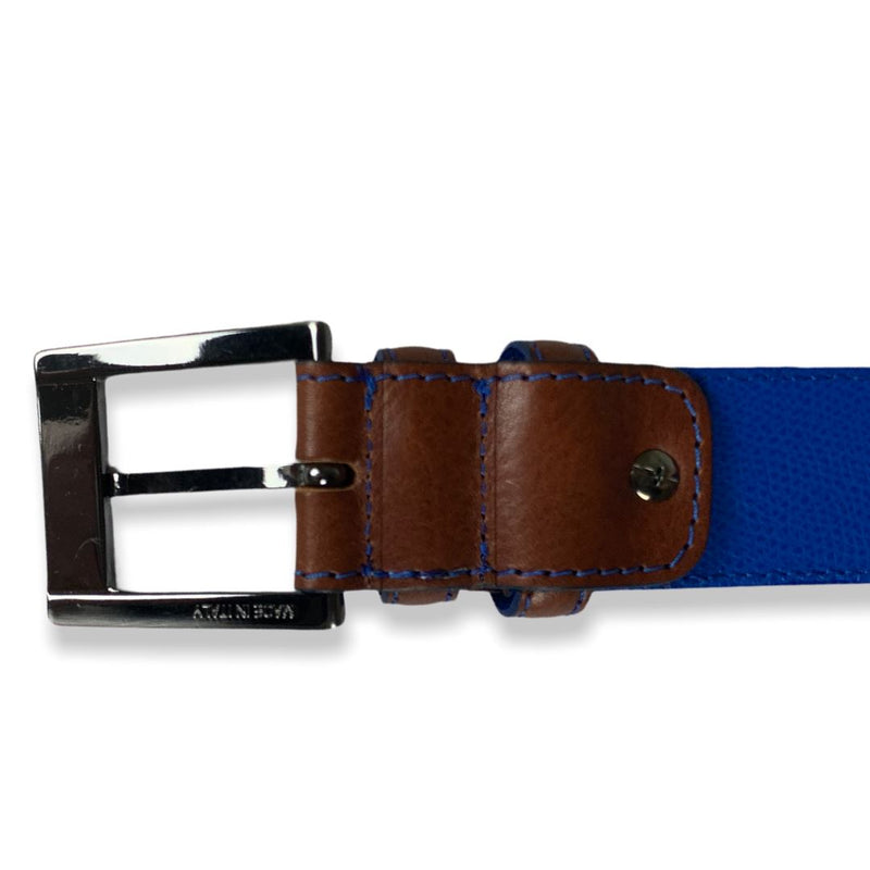 Milano Belts Heren Centuur Florence Donkerbruin