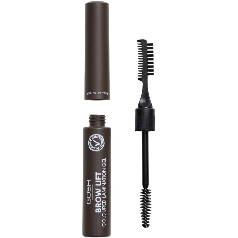 GOSH Brow Lift Coloured Lamination Gel 6 ml - 002 Dark Brown