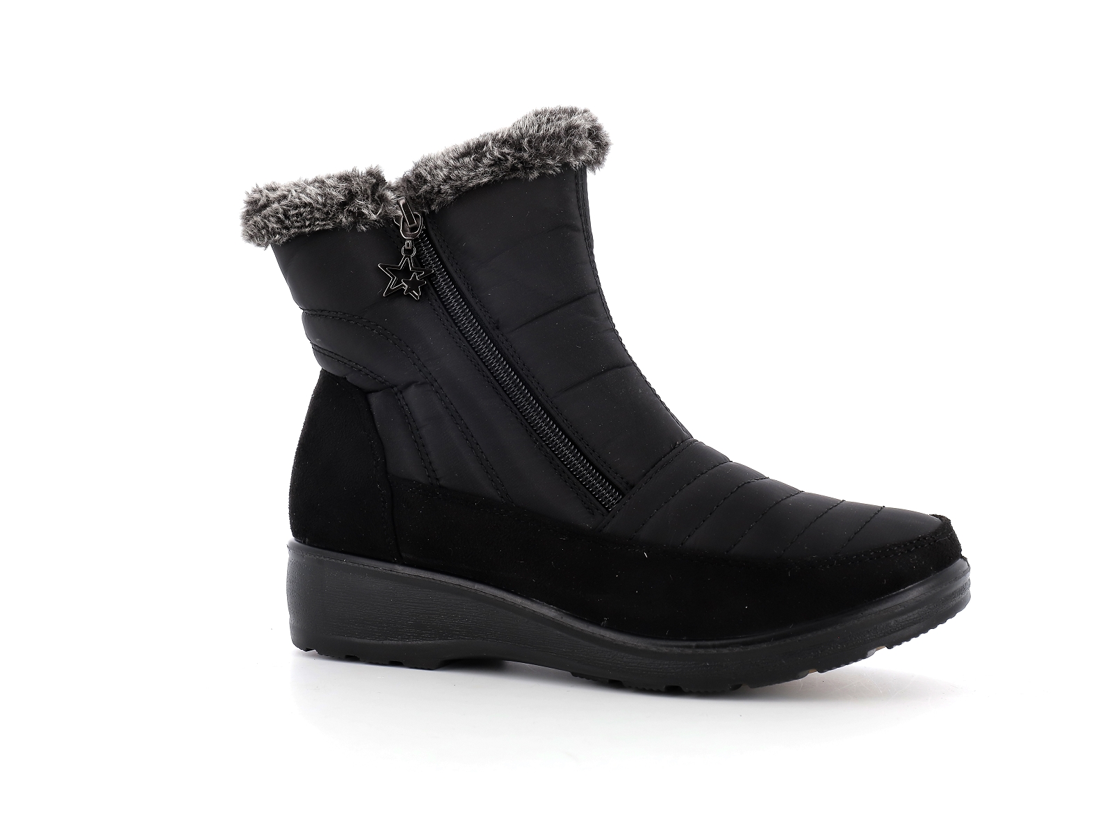 F brand-B770373 Synthétique Noir