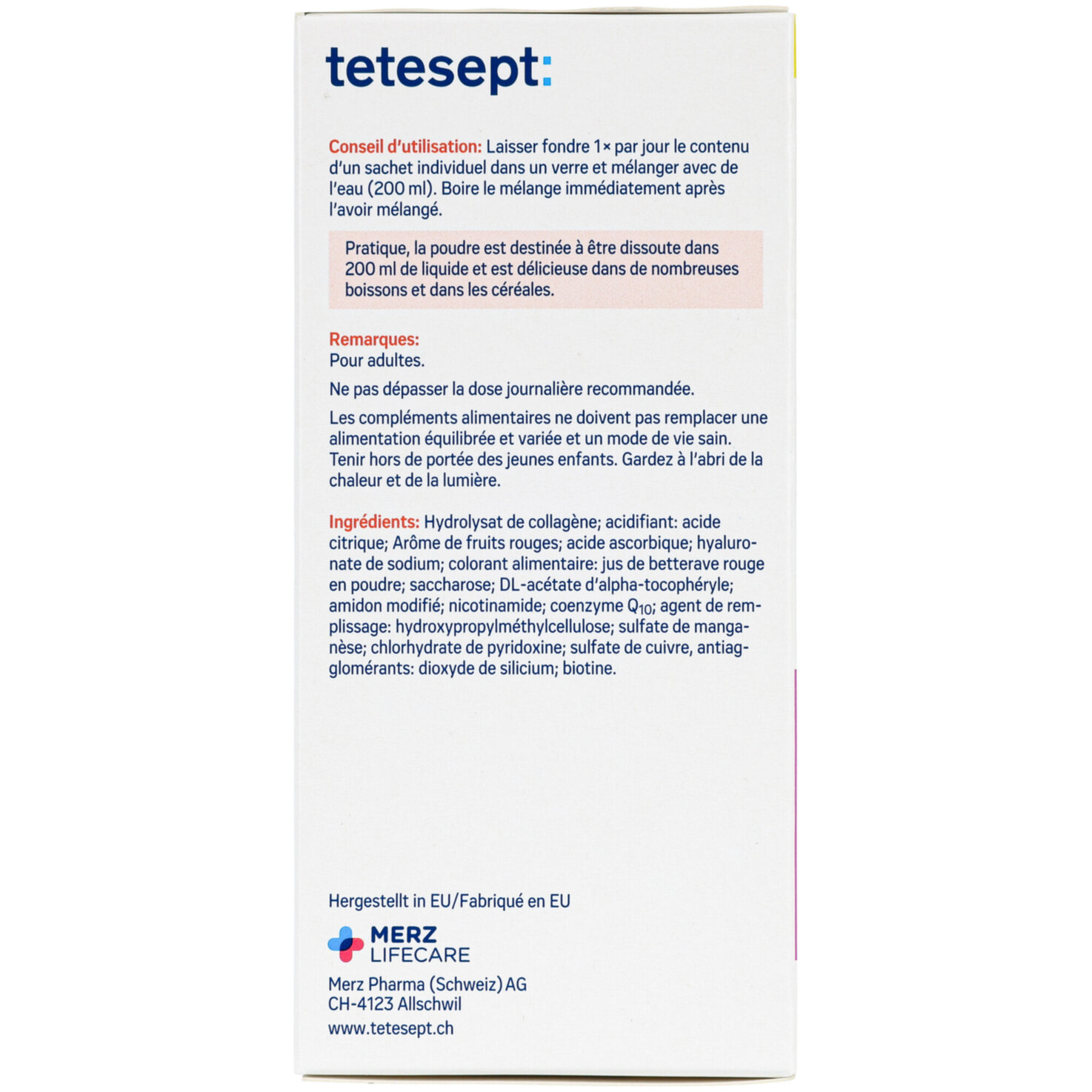 tetesept Kollagen 5000 10 Sachets
