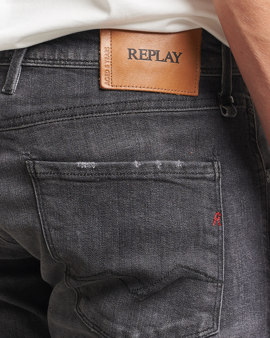 Replay Anbass 5 Years Wash Jeans Washed Black