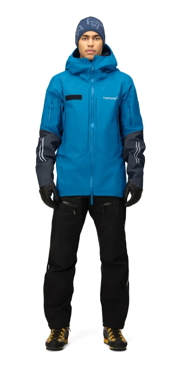 Norrøna Trollveggen Gore-Tex Pro Rescue Jacket M'S Mykonos Blue