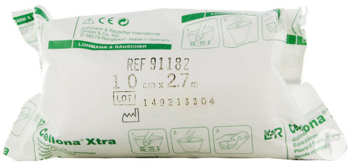 Lohmann & Rauscher Cellona Extra Bande Plâtrée 10cmx2,7m 1 Pièce (91182)