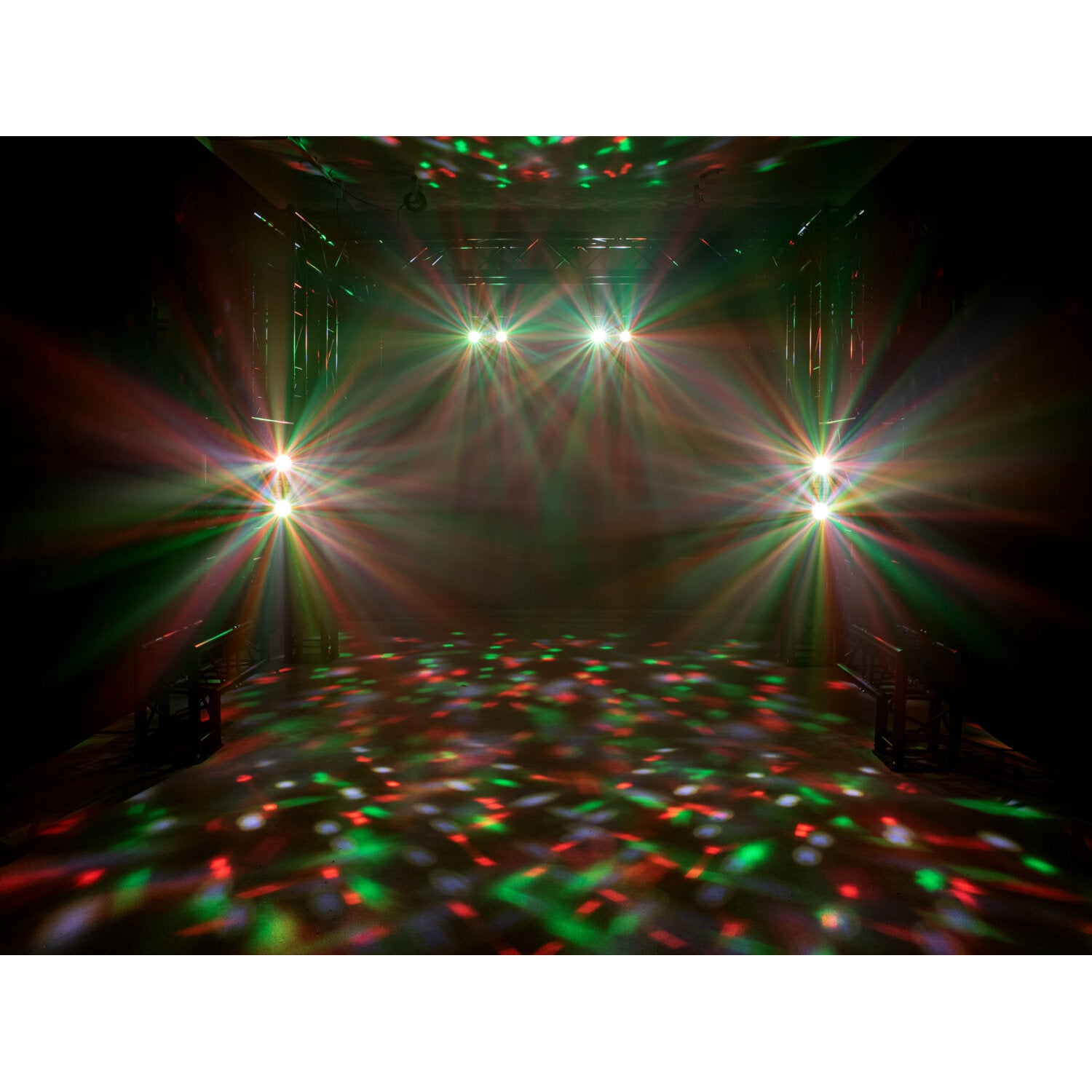 Eurolite LED DMF-5 Hybrid Flower spotlight & blacklight met afstandsbediening