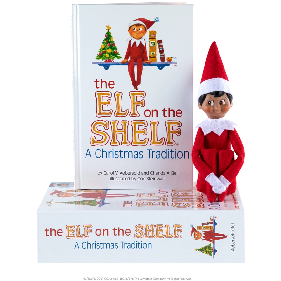 Elf on the Shelf The Elf on the Shelf® Box Set Junge Englisch Dark Mehrfarbig