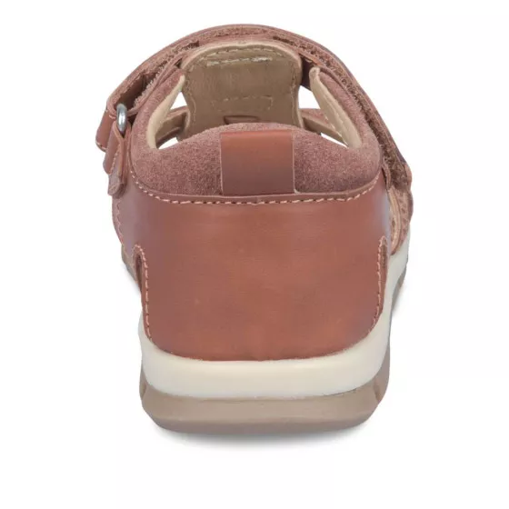 Sandales MARRON CHARLIE & FRIENDS CUIR
