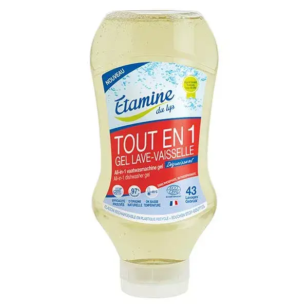 Etamine du Lys Gel Lave-Vaisselle Tout En 1 870ml