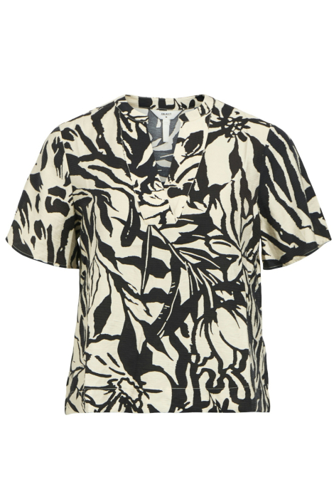 Object zwarte dames t-shirt