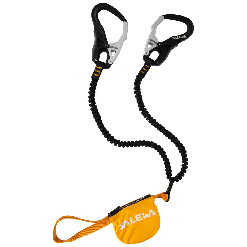 SALEWA Ergo Core Klettersteigset schwarz gelb