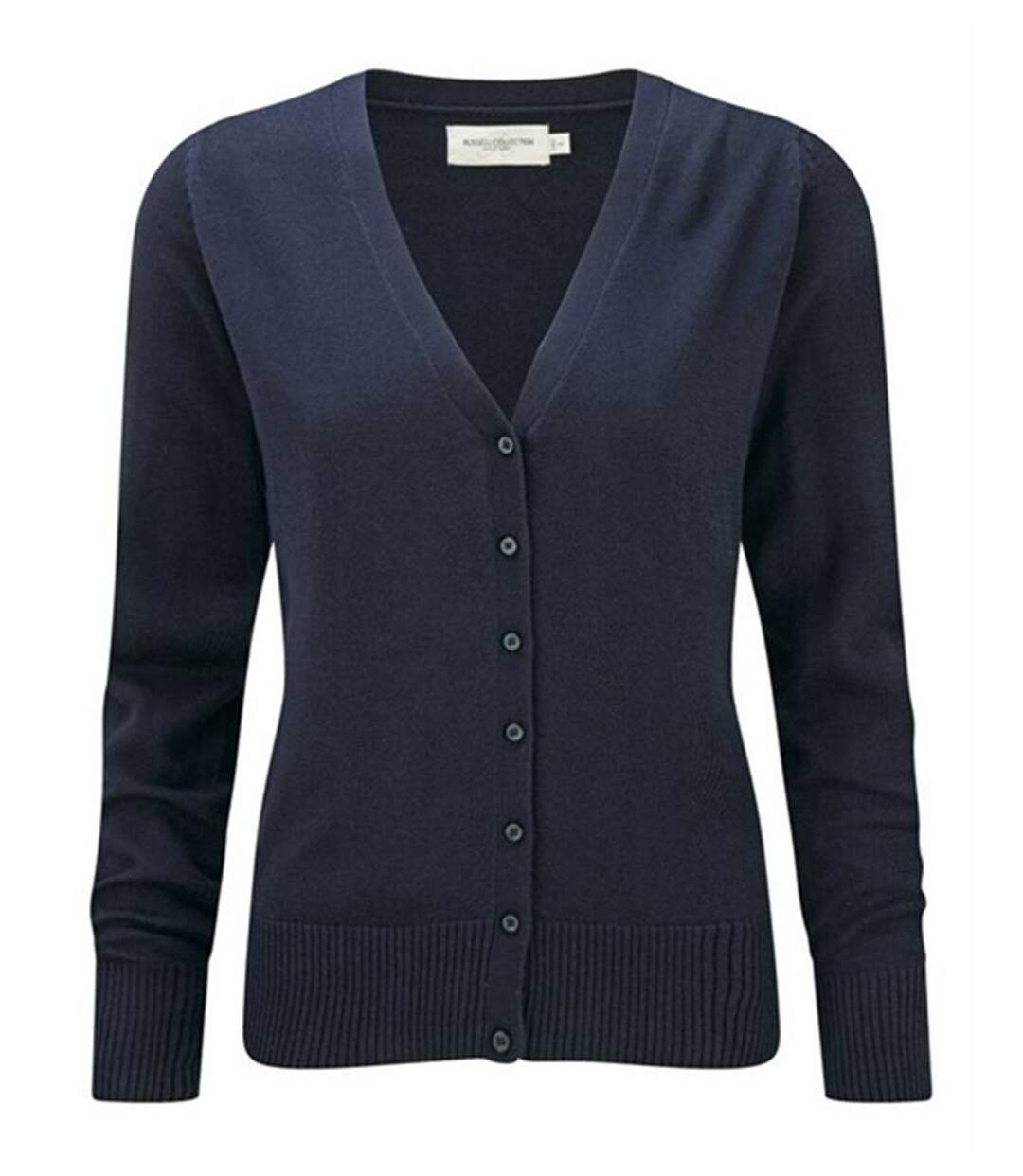 Gilet boutonné cardigan - Femme - JZ715 - bleu marine