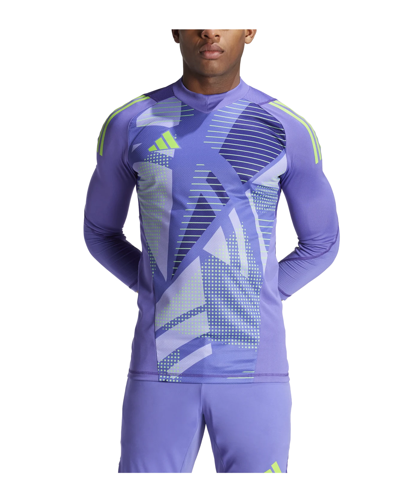 adidas Tiro 24 Pro Torwarttrikot langarm Lila