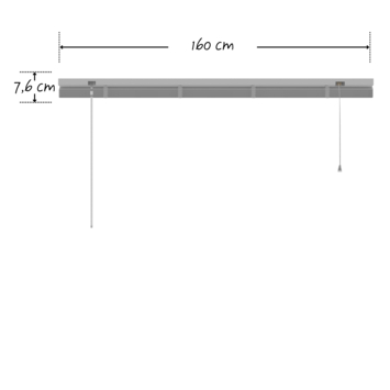 KARWEI aluminium jaloezie 16 mm zilver (kleurnr. 221) 160x250 cm (bxh)