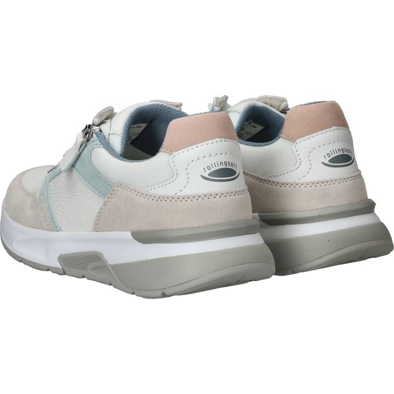 Gabor Rollingsoft Sneakers Wit Dames