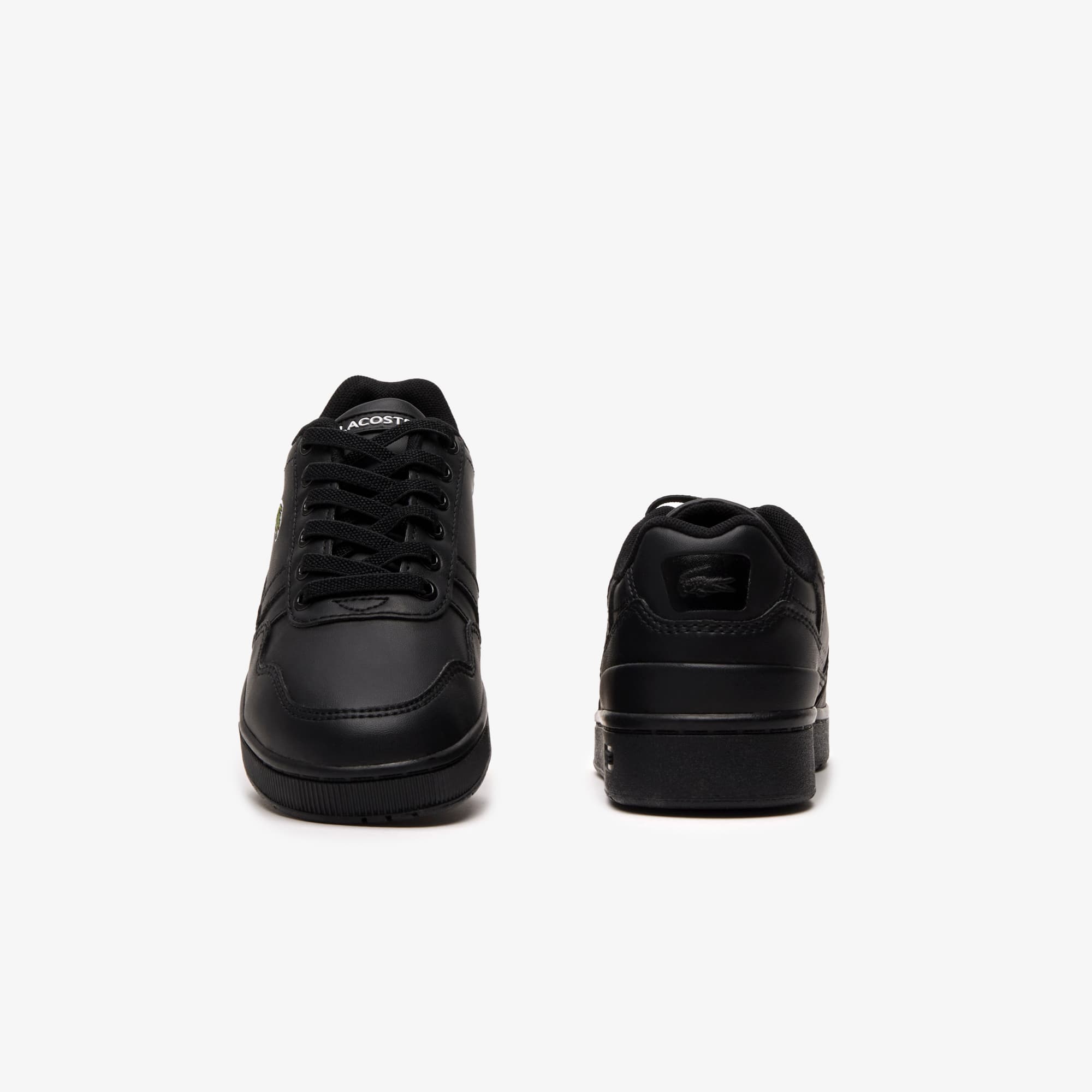 Sneakers T-Clip enfant Lacoste en synthétique avec détail coloré Sneakers - Noir - Lacoste - Enfant