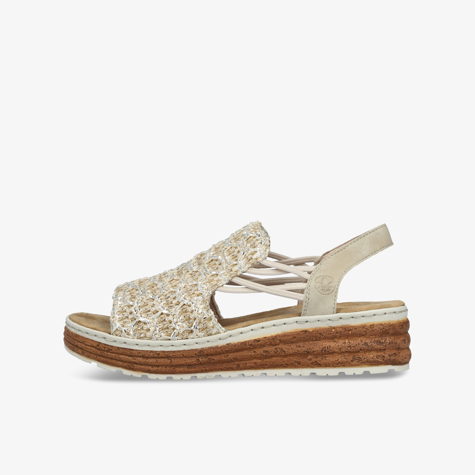 rieker Damen Sandalen beige
