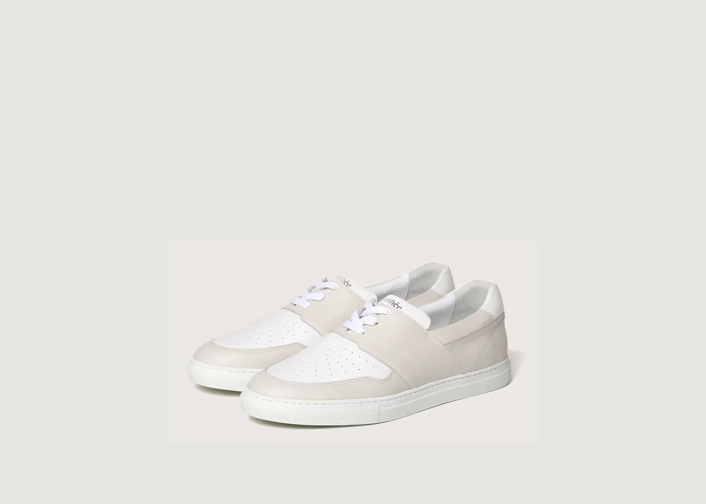 Sneakers basses bicolores en cuir Pyla Timothée Paris
