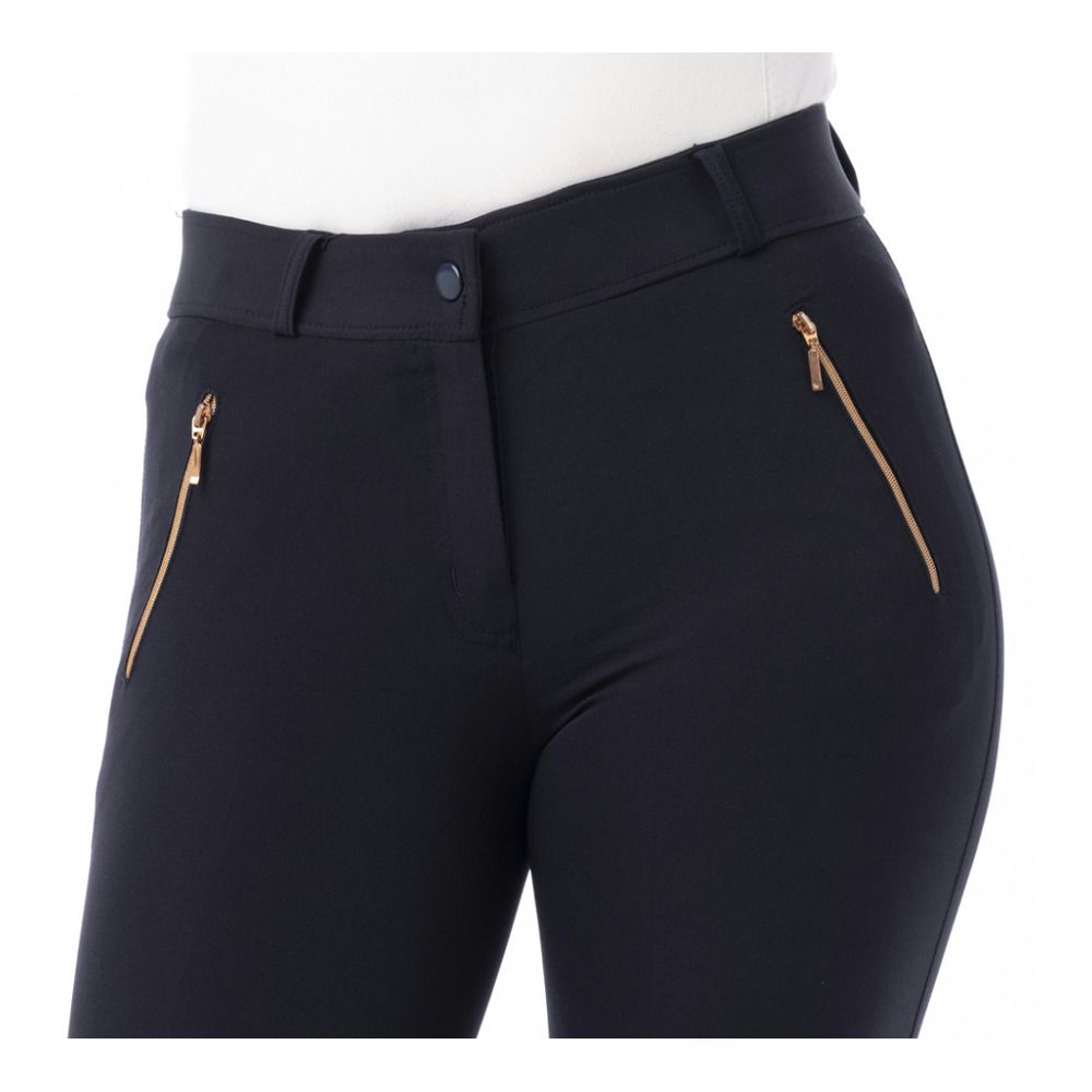 Equitheme KENYA - Pantalon siliconé Femme marine