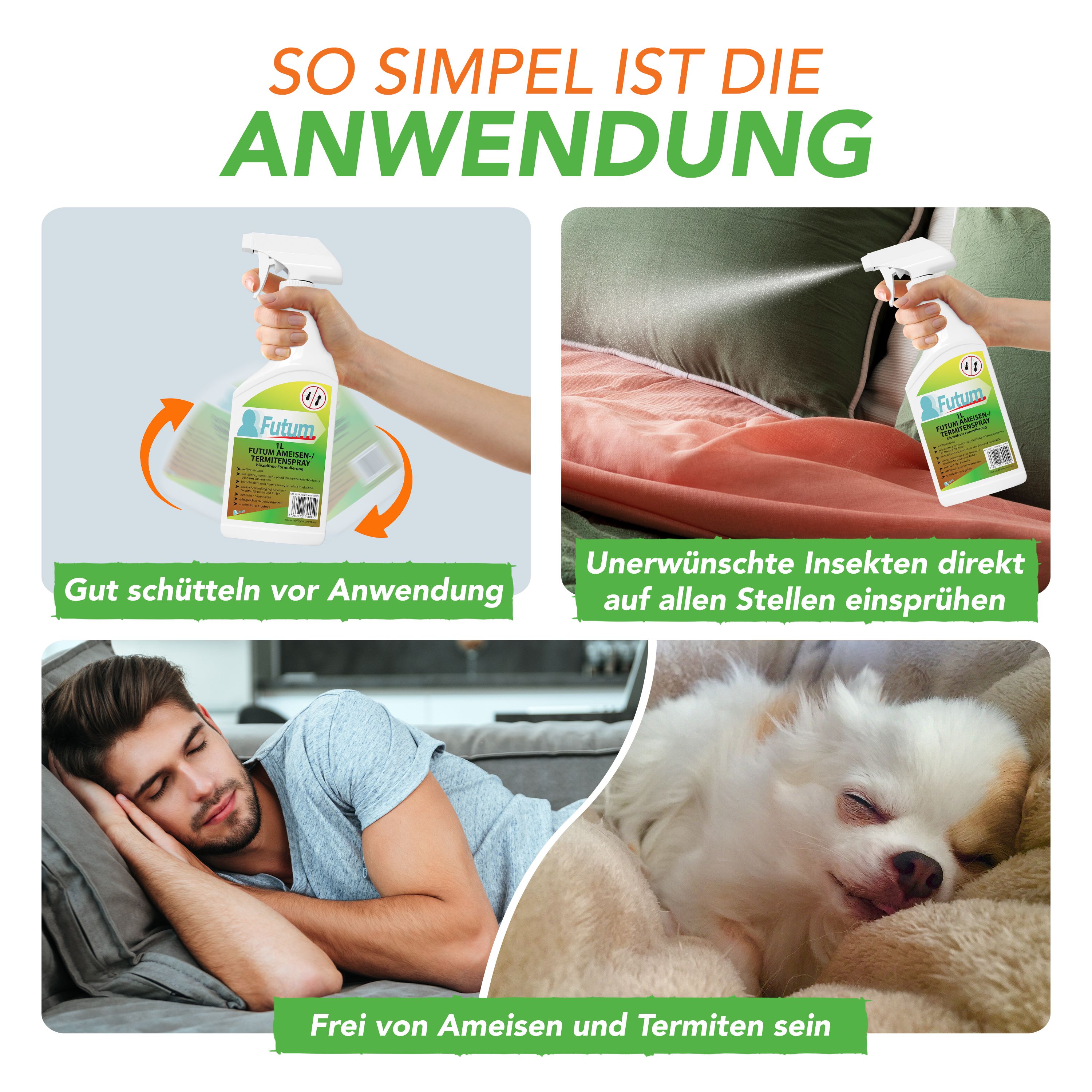 FUTUM 1L Ameisen- / Termitenspray
