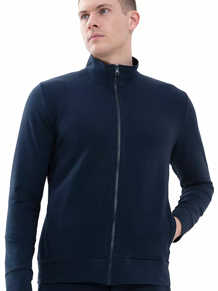 MEY Loungewear Jacke blau