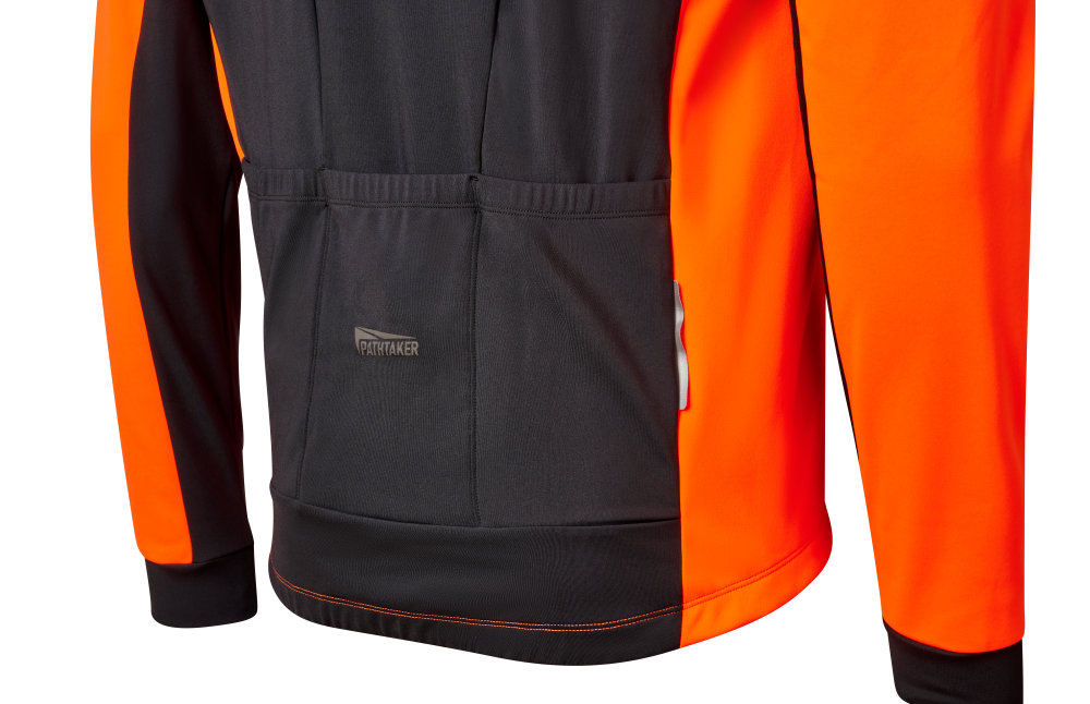 Pathtaker Softshell cykeljakke orange