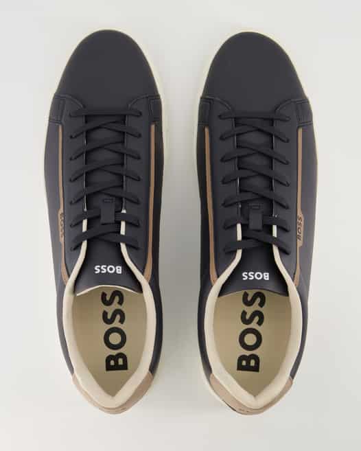 Boss Rhys Tenn Sneaker in Blau
